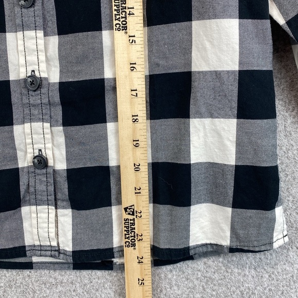 Madewell Buffalo plaid button down/up XS gorpcore basics grunge y2k preppy - Picture 6 of 9